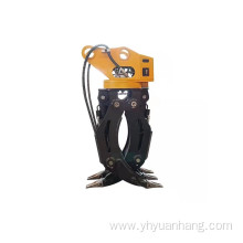 excavator hydraulic rotating grab mini excavator